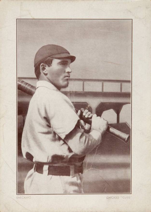 1910 Plow Boy Tobacco Jimmy Scheckard # Baseball Card