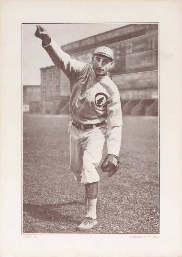 1910 Plow Boy Tobacco Francis "Big Jeff" Pfeffer # Baseball Card