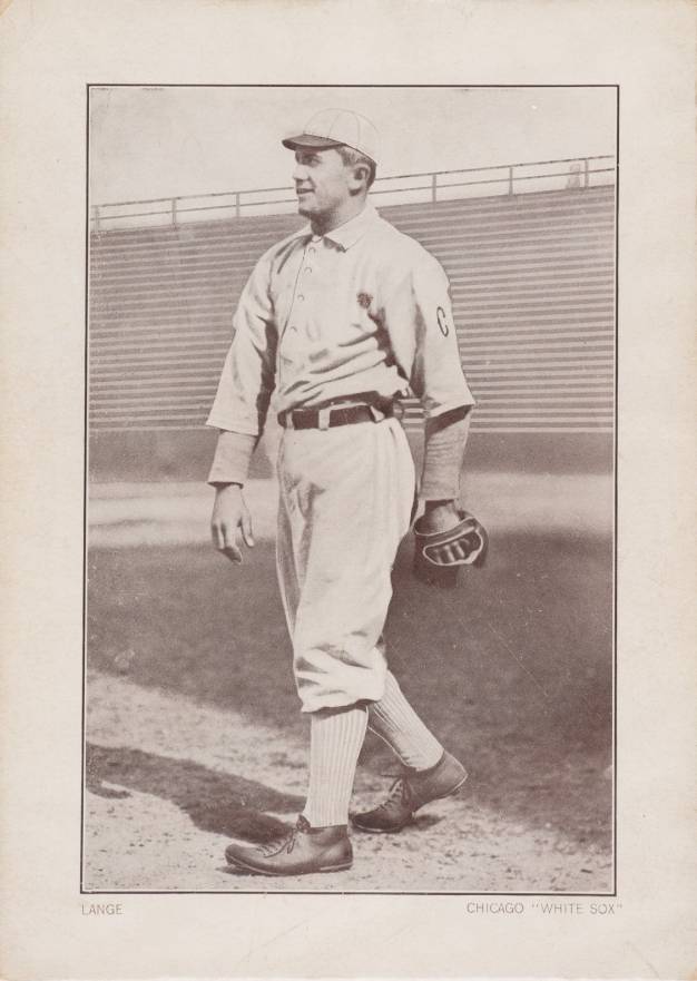 1910 Plow Boy Tobacco Frank Lange # Baseball Card