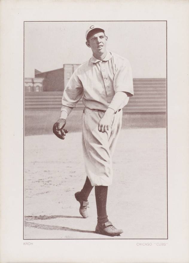 1910 Plow Boy Tobacco Rube Kroh # Baseball Card