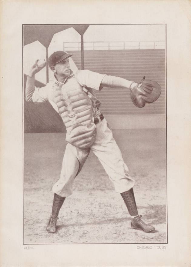 1910 Plow Boy Tobacco Johnny Kling # Baseball Card