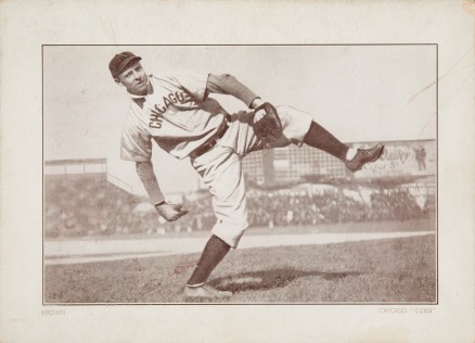1910 Plow Boy Tobacco Mordecai Brown # Baseball Card