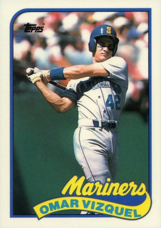 1989 Topps Traded Tiffany Omar Vizquel #122T Baseball Card