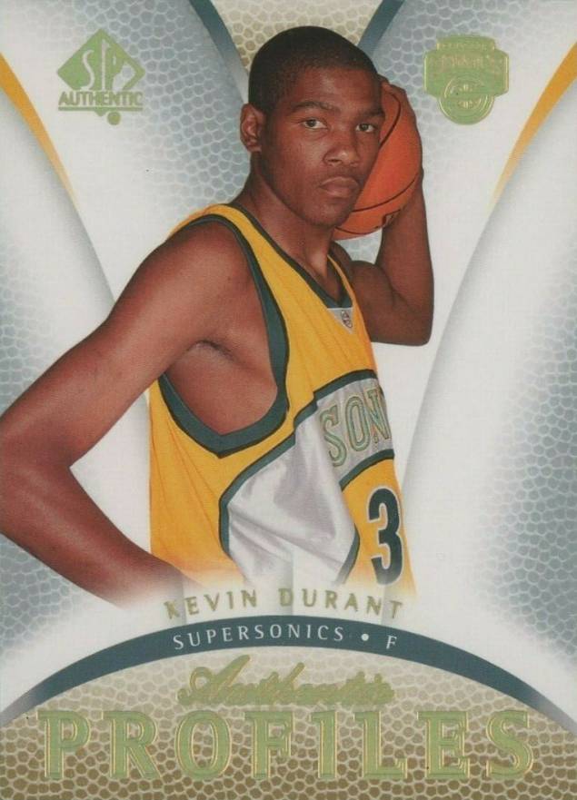 2007 SP Authentic Authentic Profiles Kevin Durant #AP-13 Basketball Card
