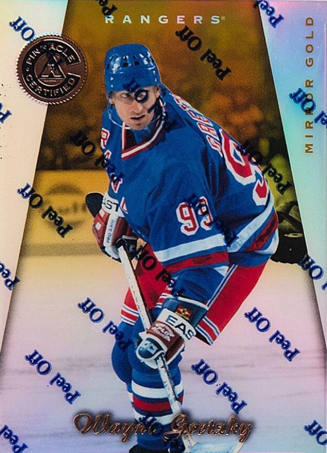 1997 Pinnacle Certified Wayne Gretzky #100 Hockey Card