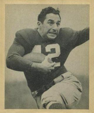 1948 Bowman Marshall Goldberg #81 Football Card