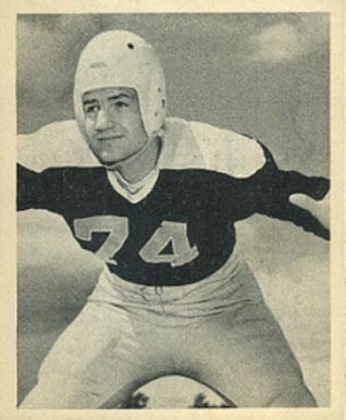 1948 Bowman Larry Olsonoski #2 Football Card