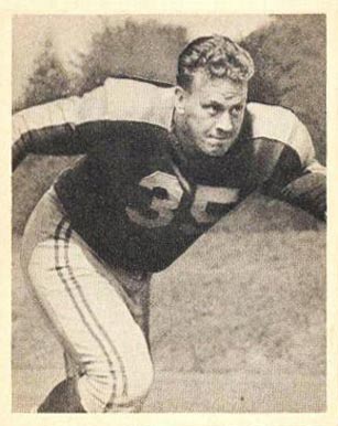 1948 Bowman John Badaczewski #57 Football Card