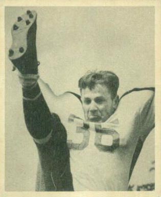 1948 Bowman Joe Muha #97 Football Card