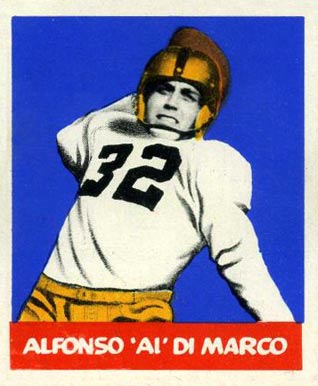 1948 Leaf Alfonso 'Al' DiMarco #98 Football Card