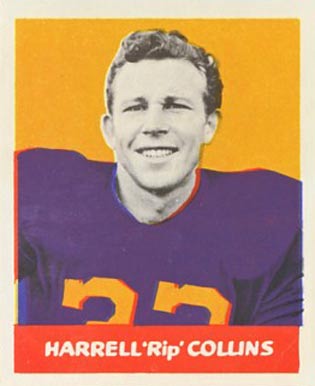 1948 Leaf Harrell 'Rip' Collins #67 Football Card