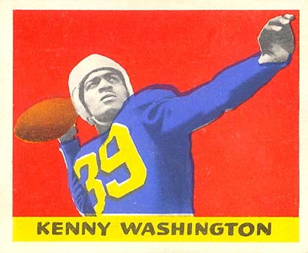 1948 Leaf Kenny Washington #17b Football Card