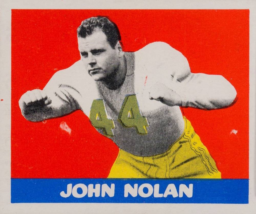 1948 Leaf John Nolan #40 Football Card