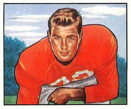1950 Bowman Knox Ramsey #144 Football Card