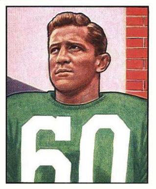 1950 Bowman Chuck Bednarik #132 Football Card