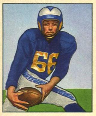 1950 Bowman Jack Zilly #124 Football Card