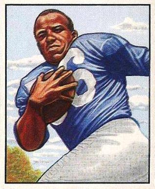 1950 Bowman Buddy Young #123 Football Card