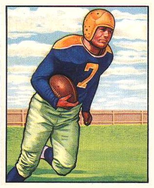 1950 Bowman Walt Schlinkman #119 Football Card