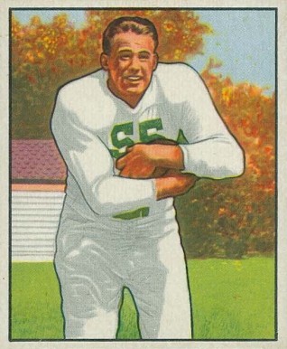 1950 Bowman Billy Stone #112 Football Card