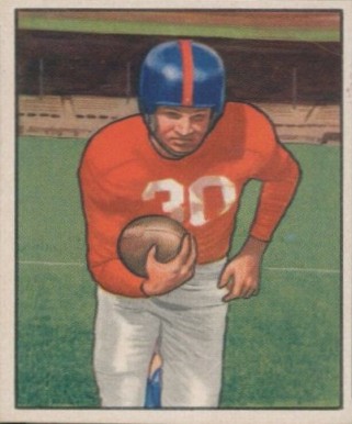 1950 Bowman Joe Scott #68 Football Card