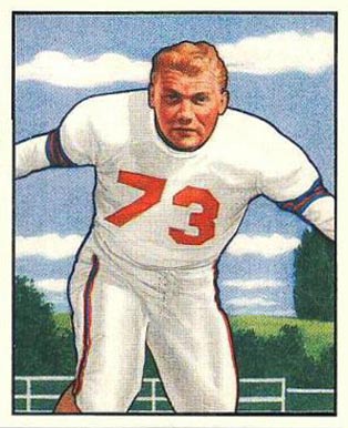 1950 Bowman Bill Austin #67 Football Card