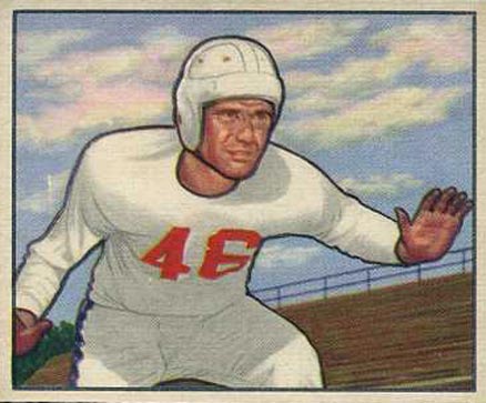 1950 Bowman Dick Hensley #104 Football Card
