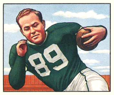1950 Bowman Bob Kelly #77 Football Card