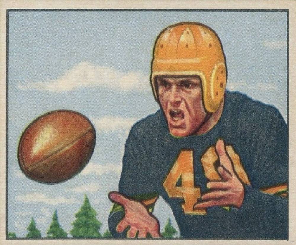 1950 Bowman Jerry Shipkey #90 Football Card