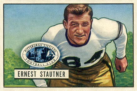 1951 Bowman Ernie Stautner #96 Football Card