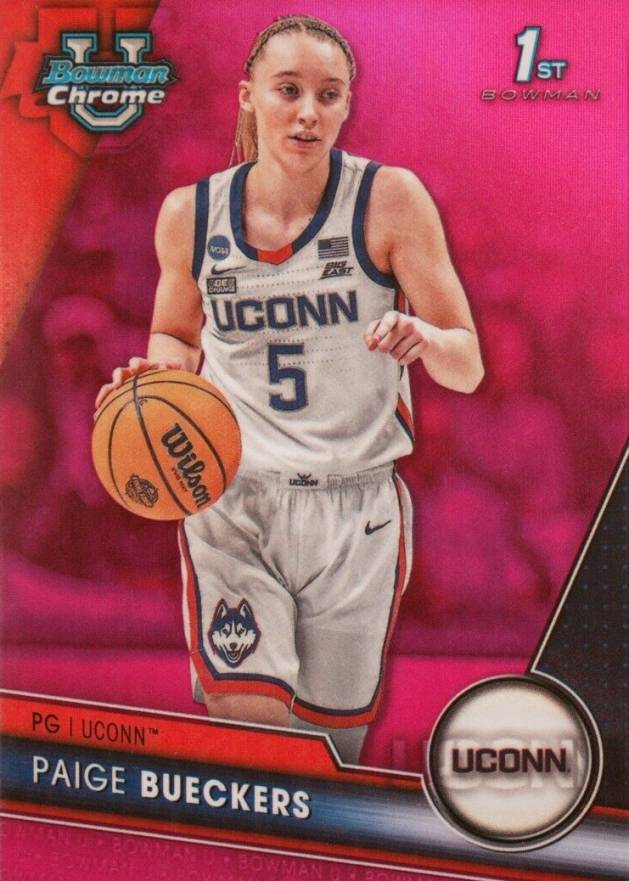 2023 Bowman University Chrome Paige Bueckers #90 Basketball Card