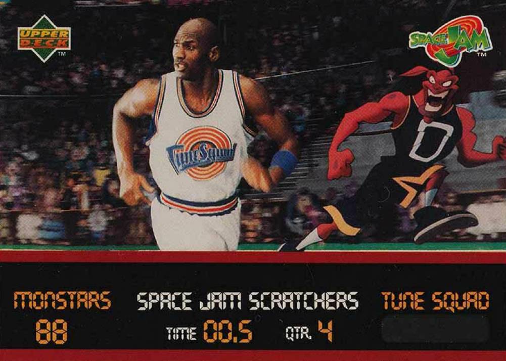 1996 Upper Deck Space Jam Scratchers Fast Break #SC2 Basketball Card