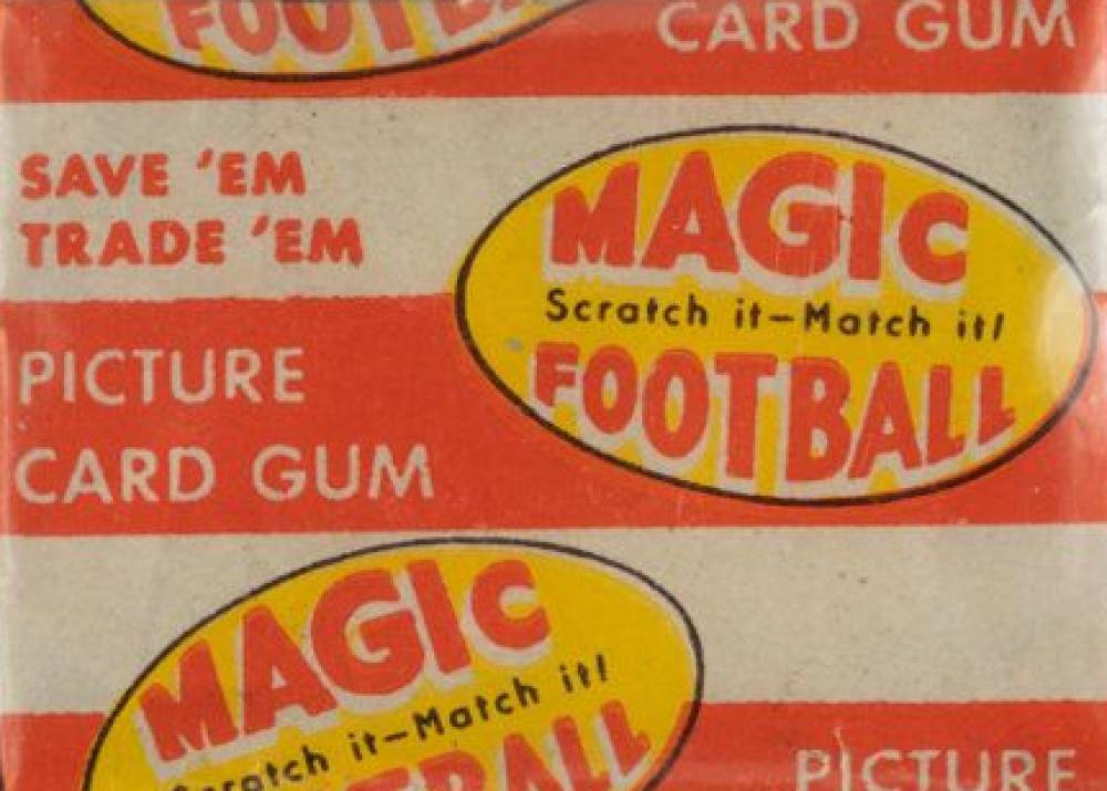 1951 Topps Magic Wax Pack #WP Football Card