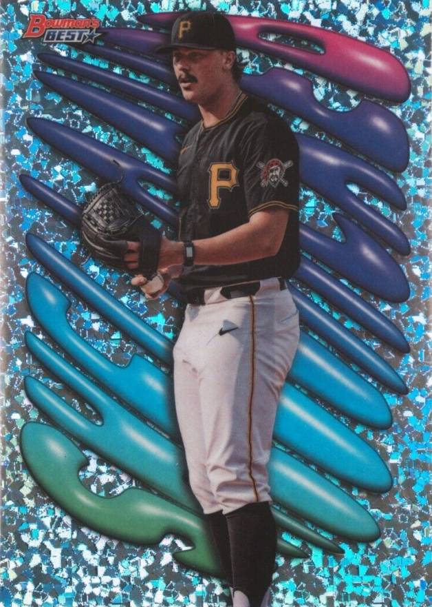 2023 Bowman's Best Shellacked Paul Skenes #SH18 Baseball Card