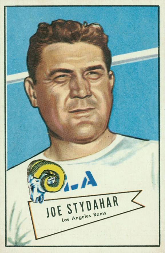 1952 Bowman Large Joe Stydahar #99 Football Card