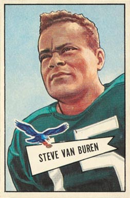 1952 Bowman Large Steve Van Buren #45 Football Card
