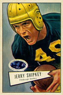 1952 Bowman Small Jerry Shipkey #139 Football Card