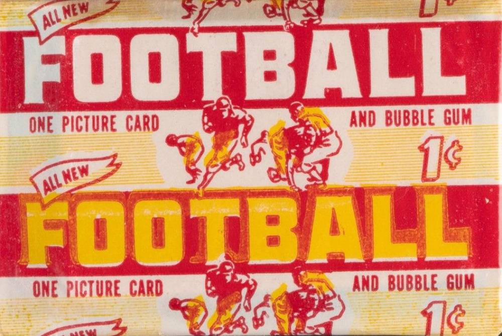 1952 Bowman Small Wax Pack #WP Football Card