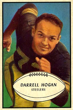 1953 Bowman Darrell Hogan #60 Football Card