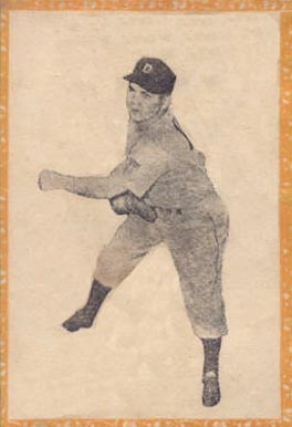 1946 Propagandas Monteil Los Reyes del Deporte Frank Overmire #67 Baseball Card