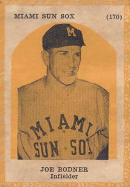 1946 Propagandas Monteil Los Reyes del Deporte Joe Bodner #170 Baseball Card