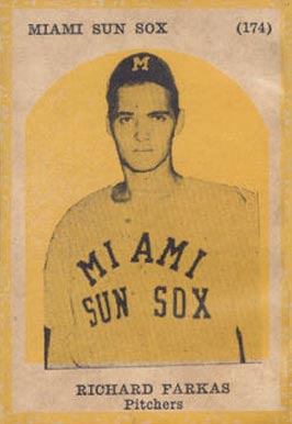 1946 Propagandas Monteil Los Reyes del Deporte Richard Farkas #174 Baseball Card