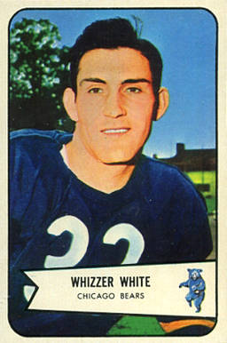 1954 Bowman Whizzer White #125 Football Card