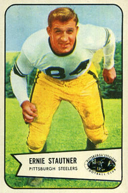 1954 Bowman Ernie Stautner #118 Football Card