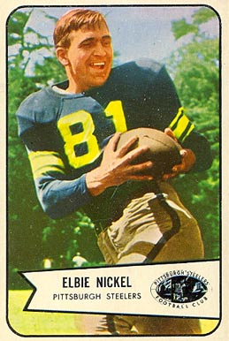 1954 Bowman Elbie Nickel #108 Football Card