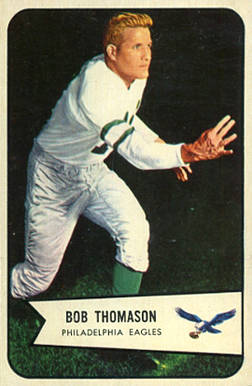 1954 Bowman Bob Thomason #45 Football Card