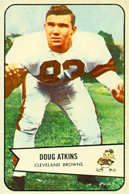 1954 Bowman Doug Atkins #4 Football Card