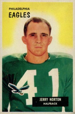 1955 Bowman Jerry Norton #155 Football Card