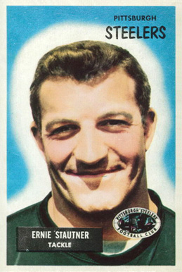 1955 Bowman Ernie Stautner #134 Football Card