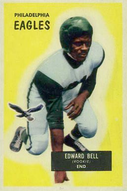 1955 Bowman Edward Bell #67 Football Card