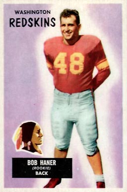 1955 Bowman Bob Haner #34 Football Card